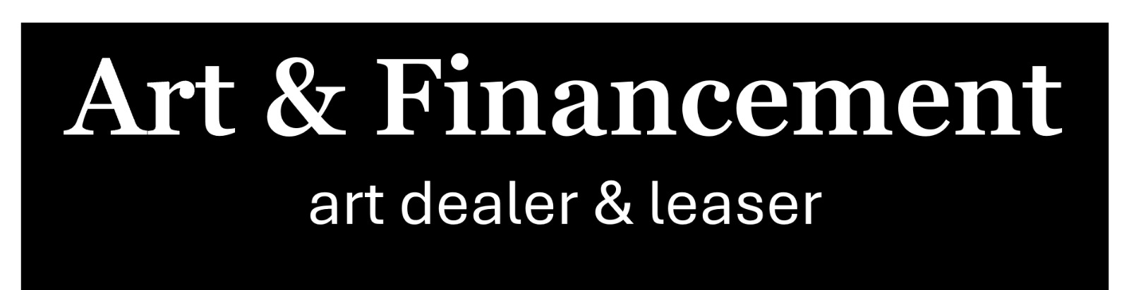 Art & Financement